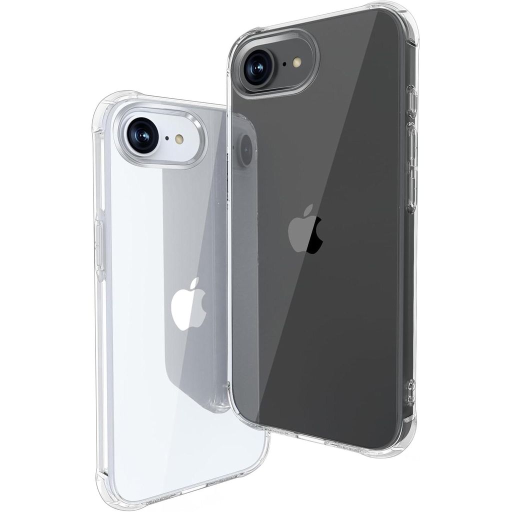 iPhone 16e Hülle Silikon Case Schutzhülle Transparent Produktbild 