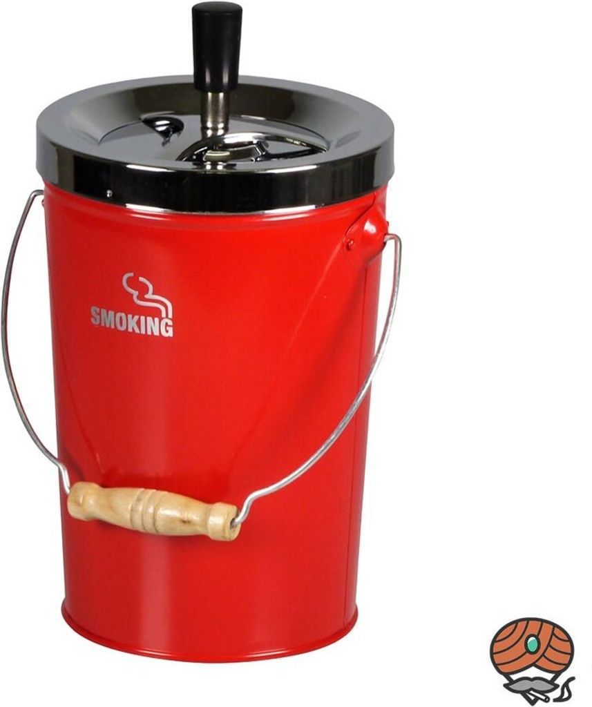 Hauser Schleuderaschenbecher / Drehascher, rot Produktbild 