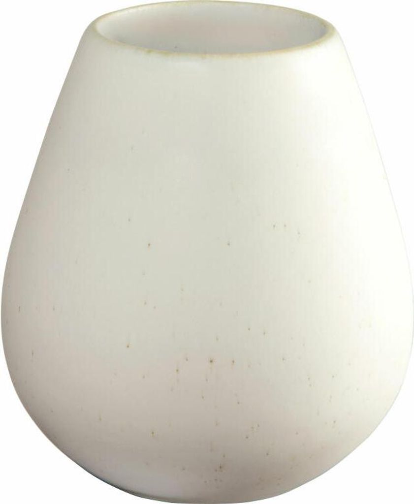 ASA Selection ease Vase, soft shell D. 9 cm, H. 18 cm weiß matt Steingut 91033249