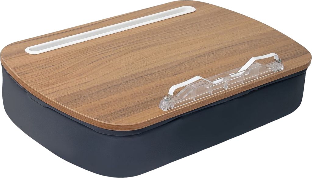 Lazy Pillow Support Frame Veränderbare Größen Freihändiger Lesekissenhalter aus Holz Laptop-Desktop-Ständer