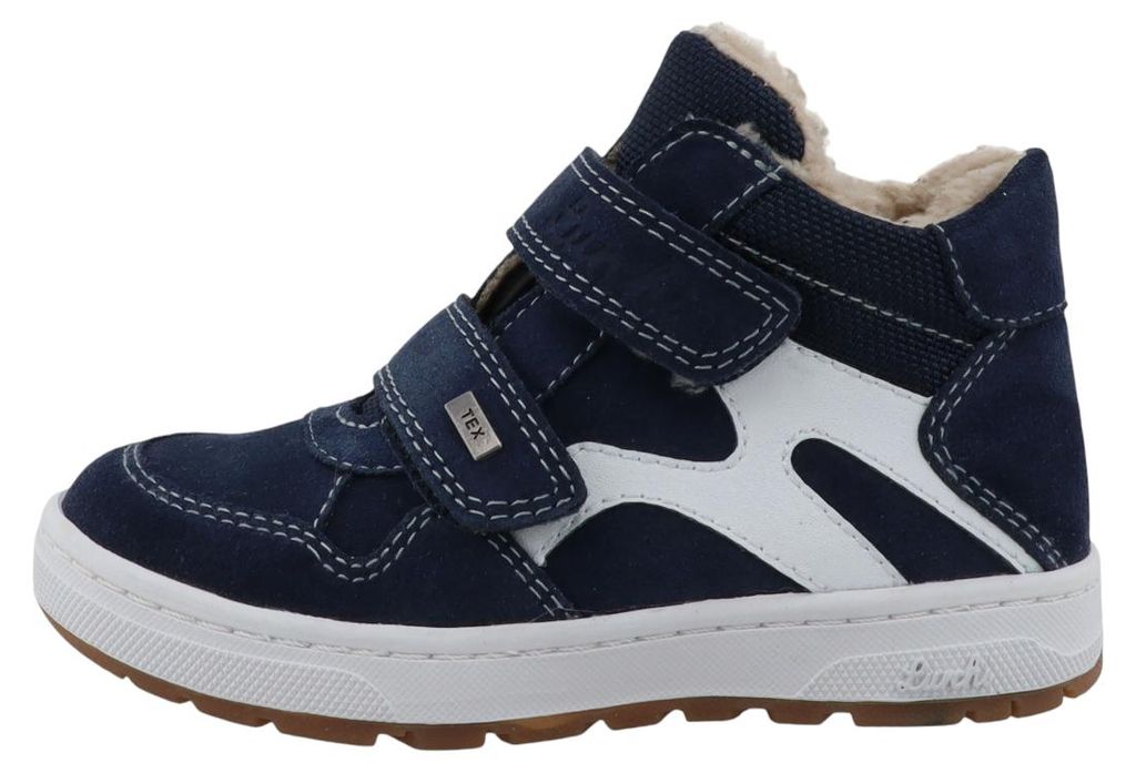 Lurchi  Kinderschuhe Jungen Schnürstiefel Klettschuh Blau Produktbild 