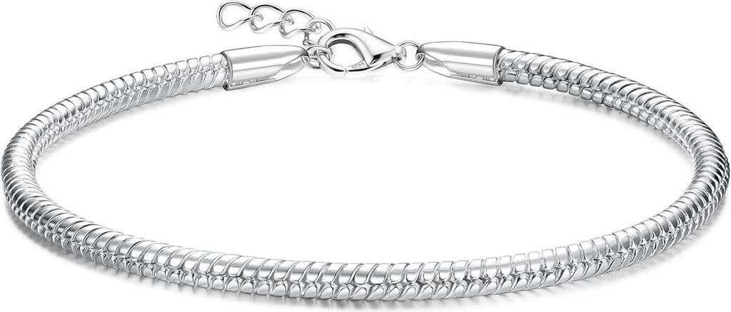 Adramata Armband Damen Silber 925 DIY mit Charms Produktbild 