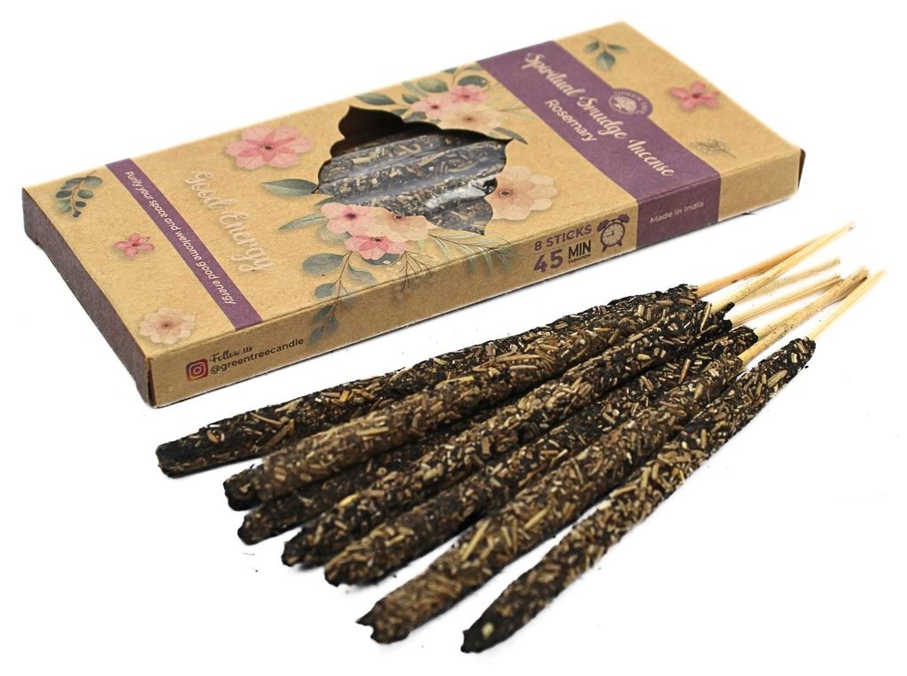 Green Tree Spiritual Smudge Räucherstäbchen "Rosemary of Produktbild 