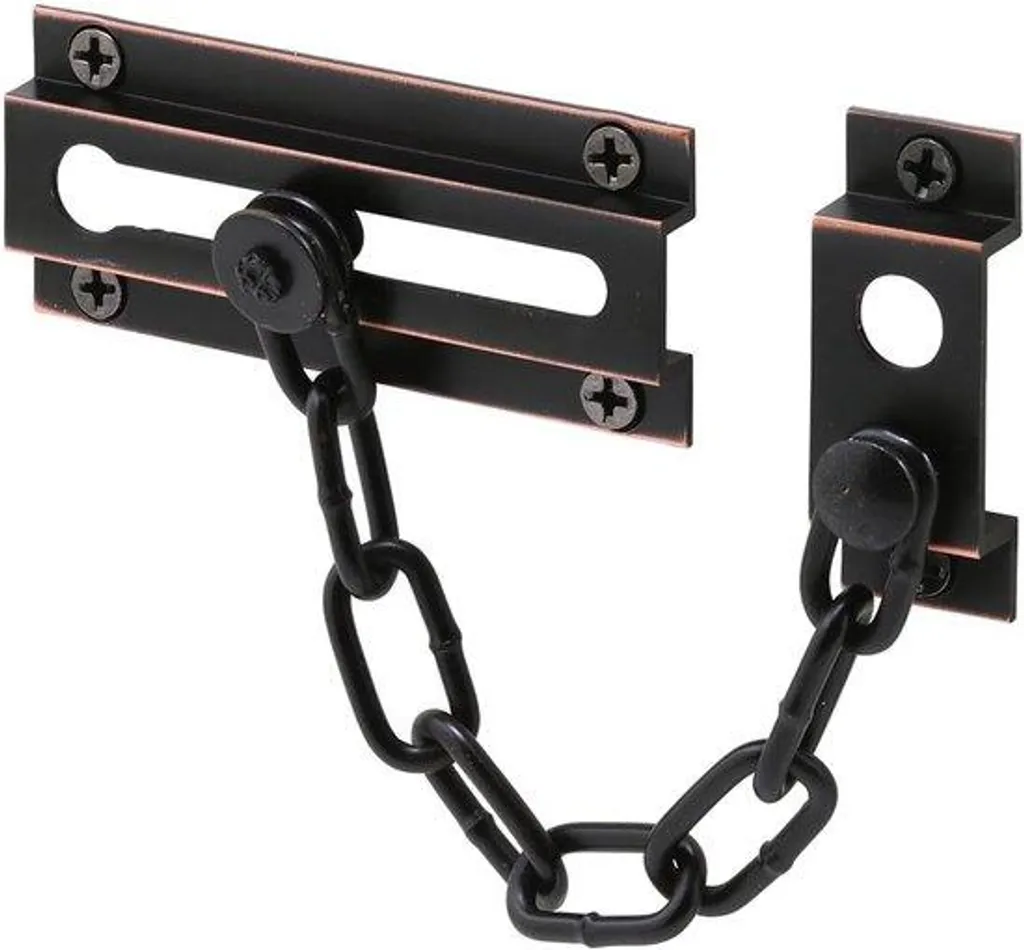 Protection de chaîne en laiton classique et massive - Pièce unique d'art
