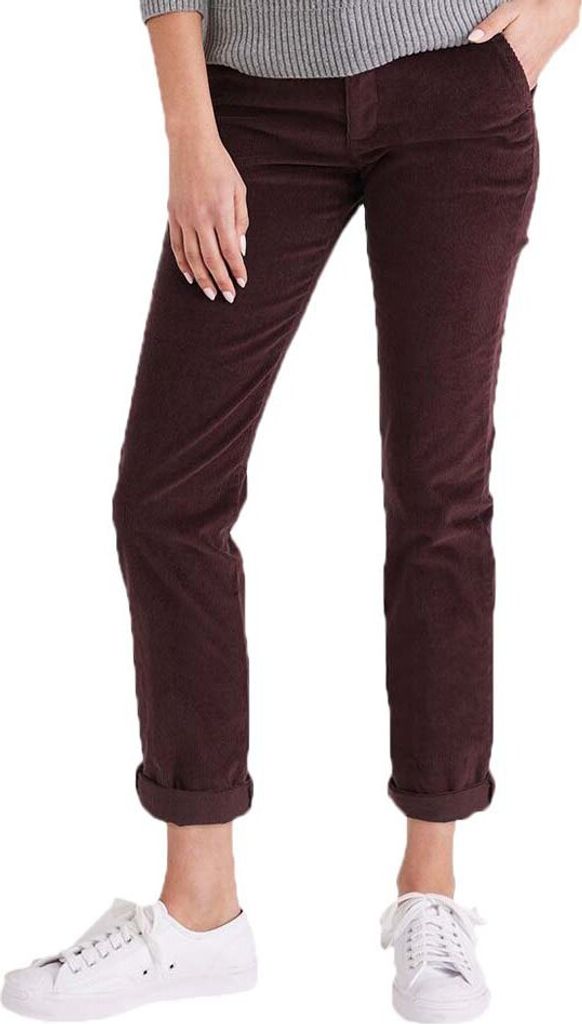 Dockers Weekend Slim Ankle Chinohose Rot 28 / L Frau Rot 28