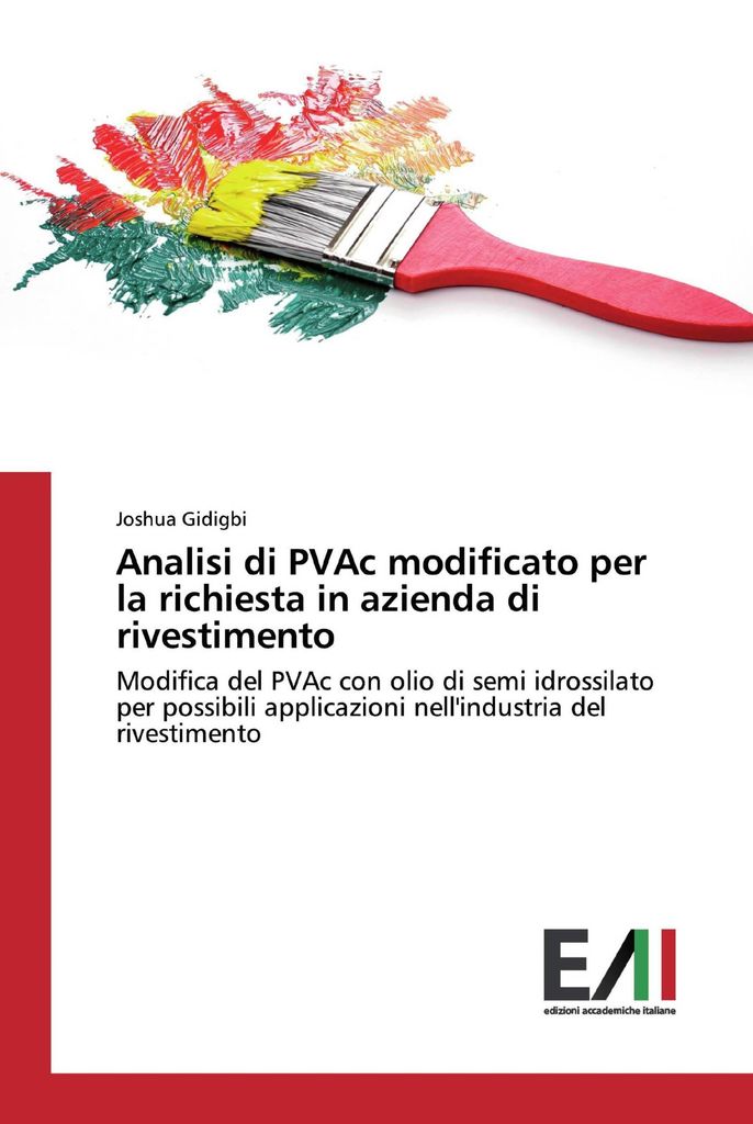 Analisi di PVAc modificato per la richiesta in azienda di rivestimento