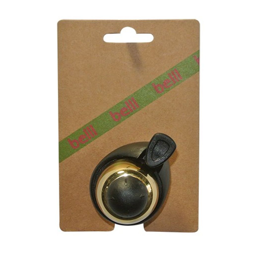 BELLL Fahrradklingel Decibell II Messing, auf Karte