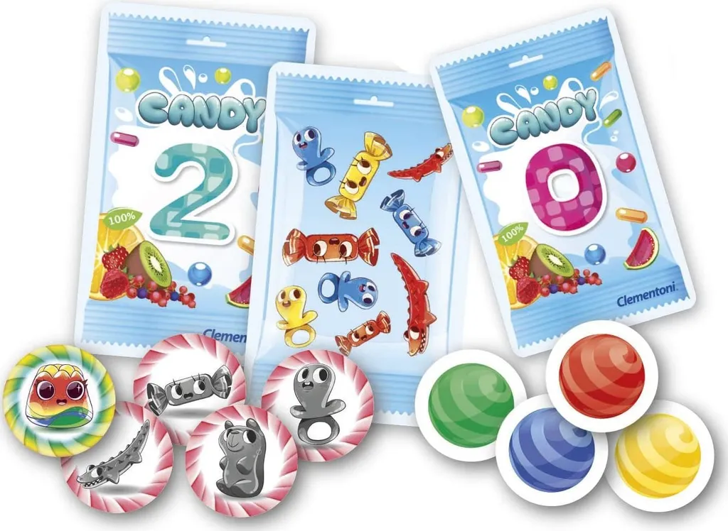 Candy Catch Clementoni Jeu d'Observation Rapide avec Design Multicolore - 4