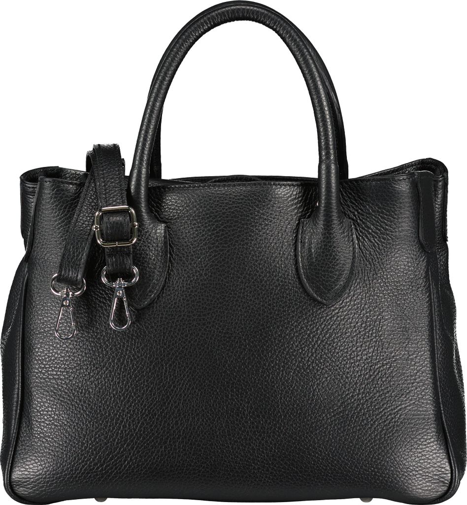 Hausfelder Manufaktur Handtasche Schwarz onesize