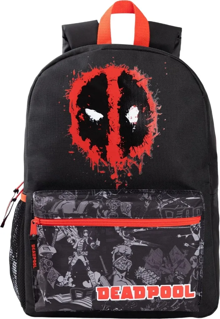 Sac à Dos Marvel NS8455 Robuste et Ergonomique pour Dos Sensibles Noir