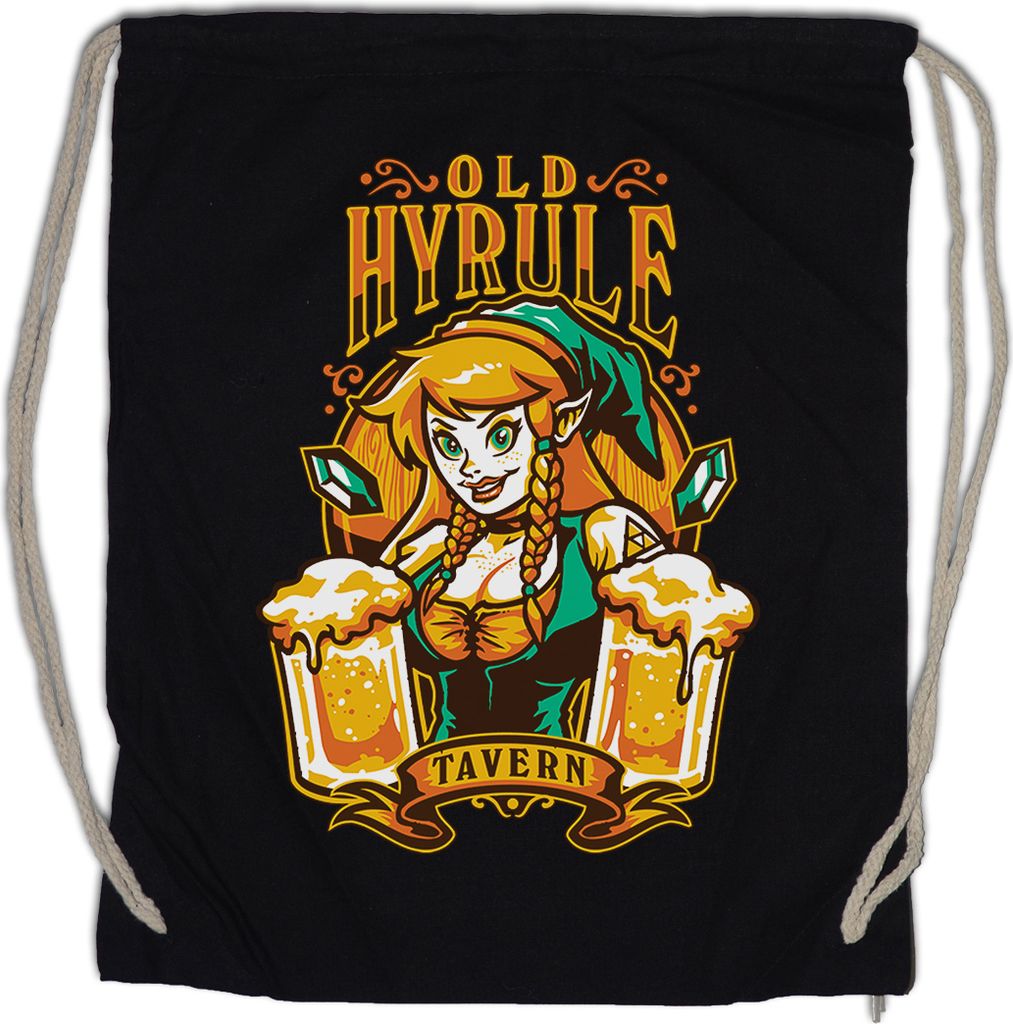 Urban Backwoods Old Hyrule Tavern I, Turnbeutel, Farbe: Schwarz