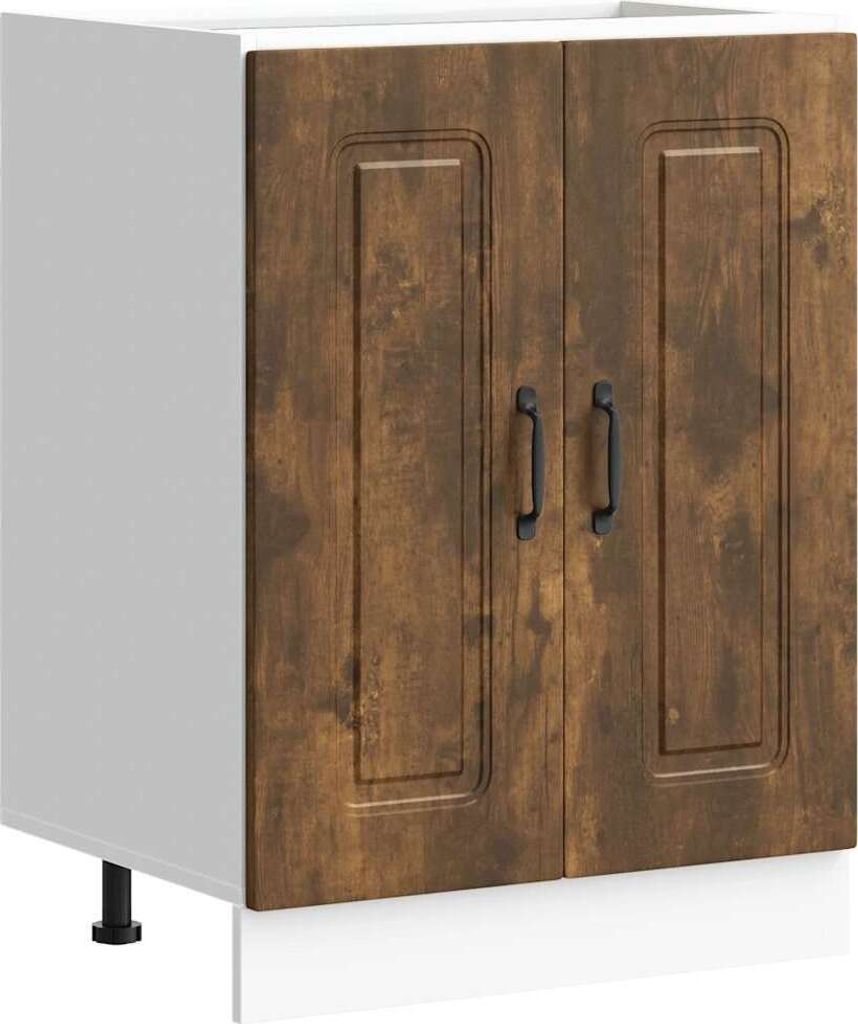 Spülenunterschrank Kalmar Räuchereiche 60x46x81,5 cm