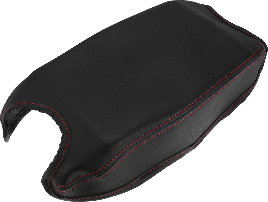 Auto Fahrzeug Armlehne Schutzhülle Pad krofaser Leder Schwarz Rot