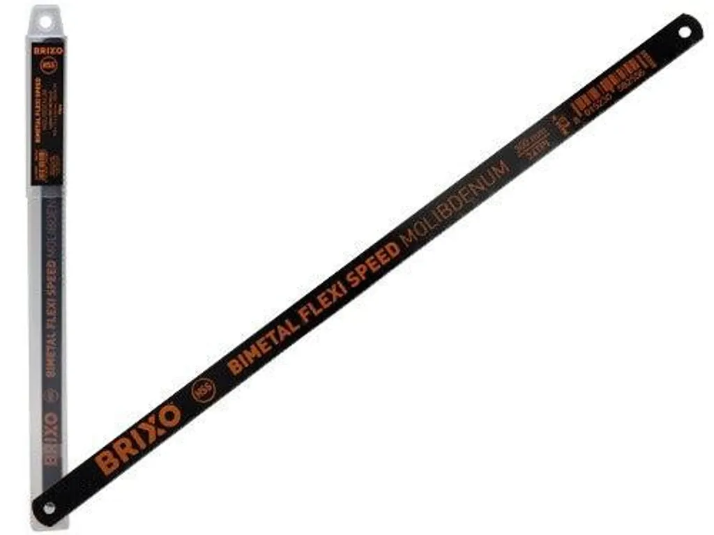 Lame de scie flexible pour découpe de métaux Brixo HSS Bimetal 10 pcs