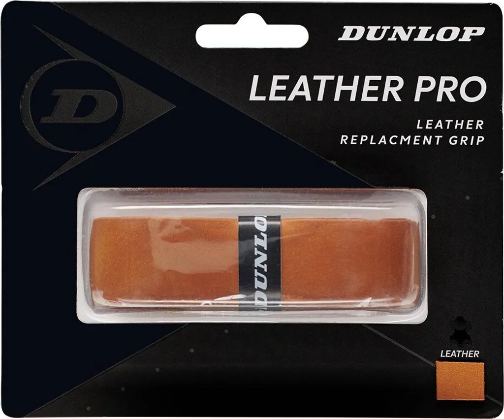 Dunlop Leather Pro Grip de Remplacement en Cuir Marron Taille Unique