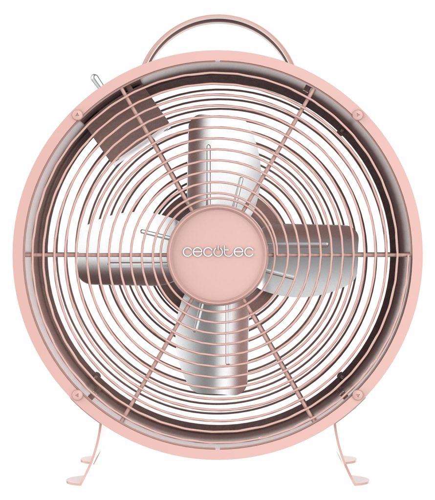 Cecotec 08210, Tafelventilator, Roze, Rechthoekig, 20 cm, Productafbeelding 