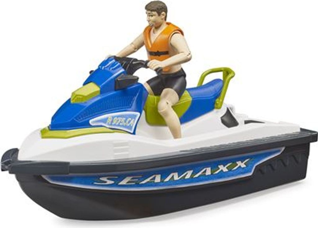 Bruder Personal Water Craft (Jetski) mit Fahrer 1:16 Produktbild 