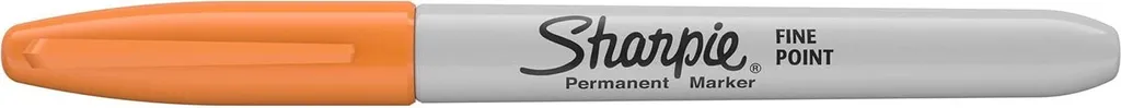 Feutre Permanent Orange Pointe Fine Sharpie 2025036 pour Tout Support
