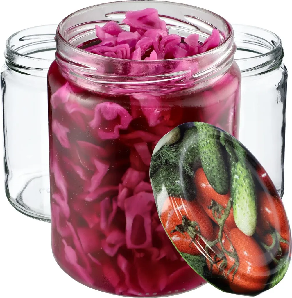 Stock 24 Barattoli Vetro 540ml KADAX Maki - Offerta per Conserve
