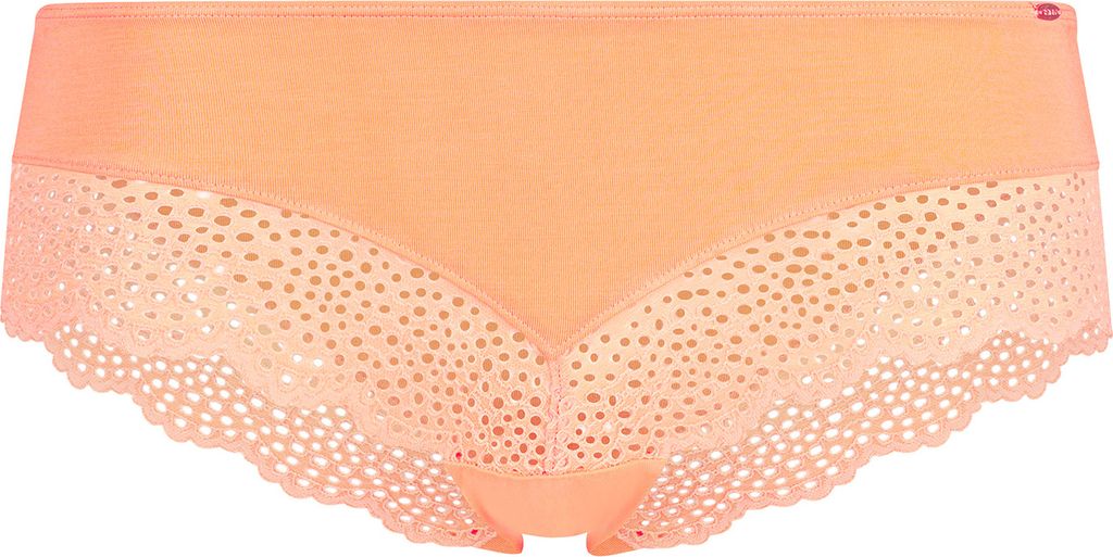Skiny Damen Panty Bamboo Lace coral Bambus Spitze