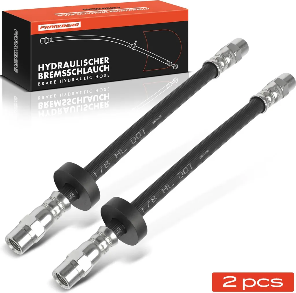 Tuyau de Frein Arrière Haute Résistance pour Audi Cabriolet 270 272 - 2 Pcs
