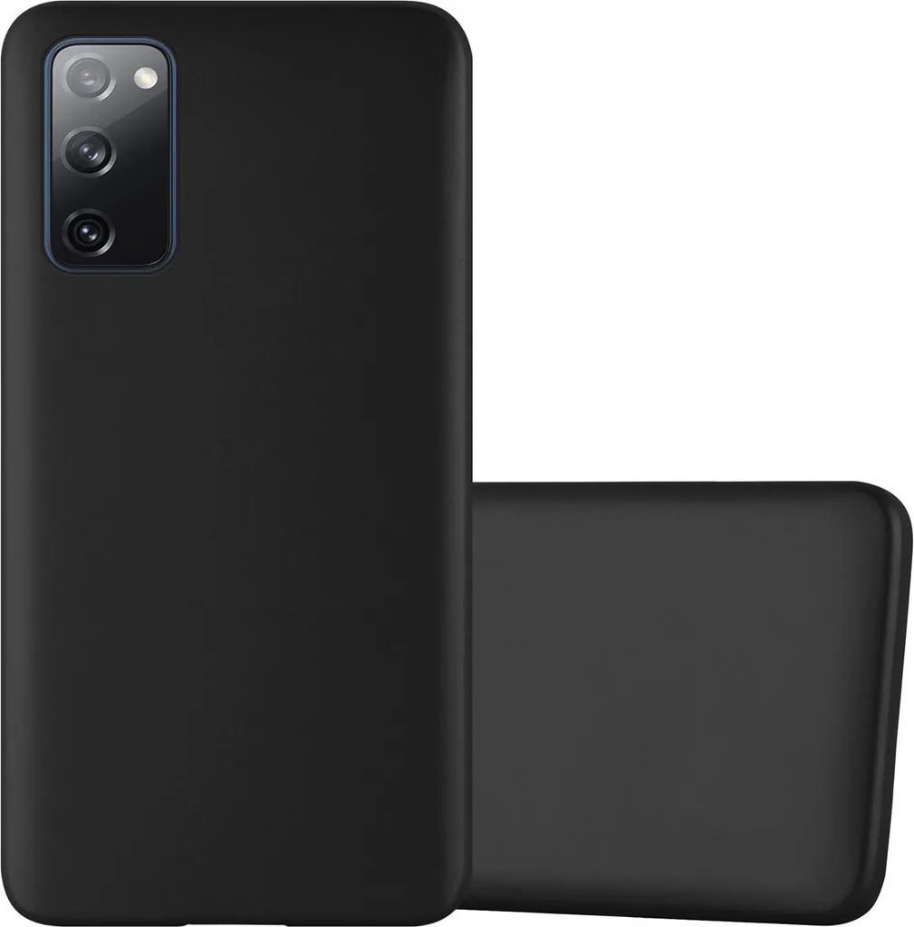 Cadorabo Cover Samsung Galaxy S20 FE: Custodia Silicone TPU Nero Opaco