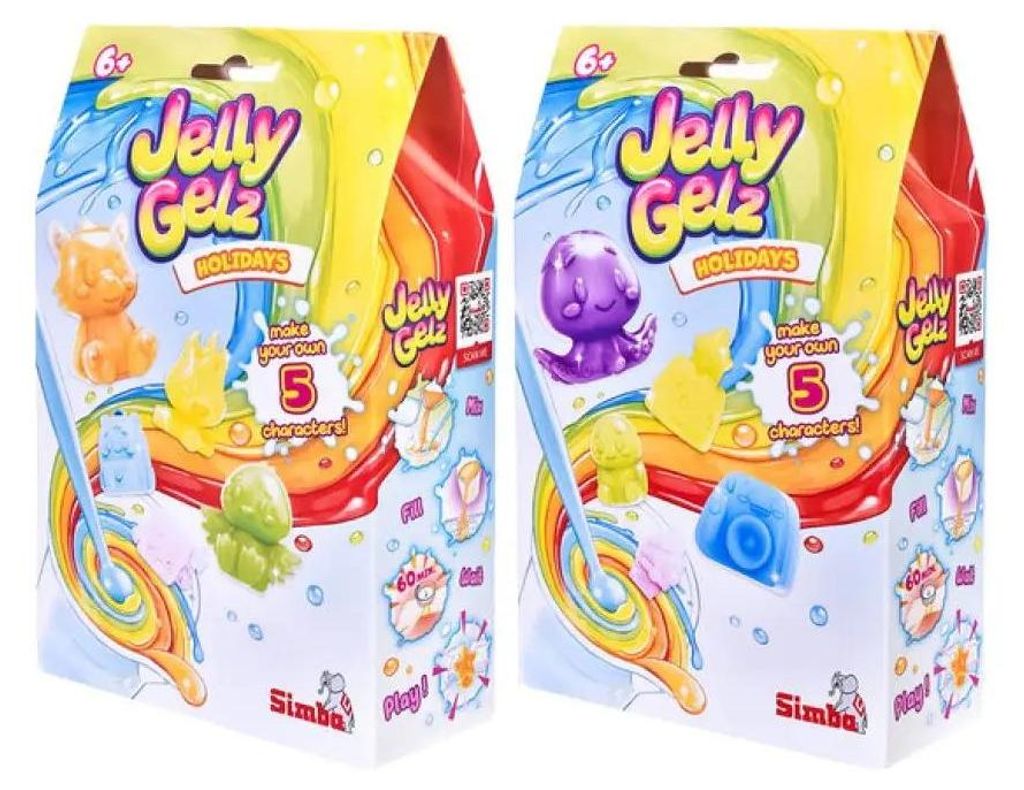 Simba Jelly Gelz – Vianočné motívy, 2 druhy. Obrázok produktu 