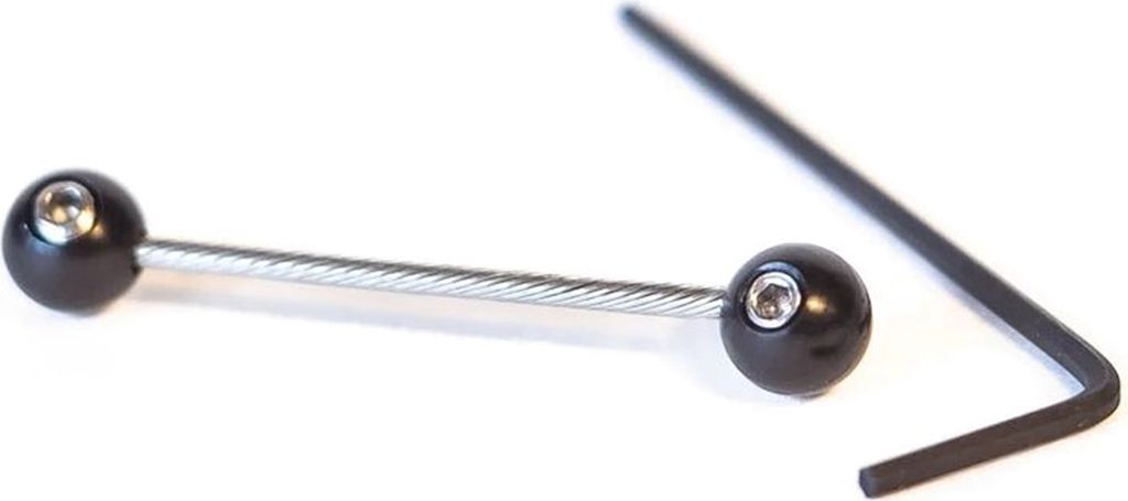 Paul Component X Forager Cycles Cable Cherries Kabelendhülsen, 2 Stk., black