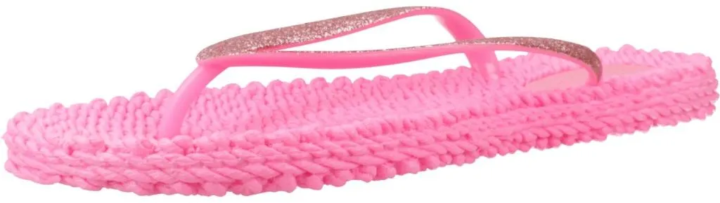Tongs Femmes Roses Ilse Jacobsen Cheerful01 - Sandales de Plage Légères