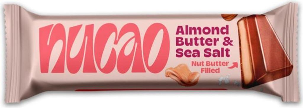 nucao Schokoladenriegel Almond Butter & Sea Salt 33g Produktbild 