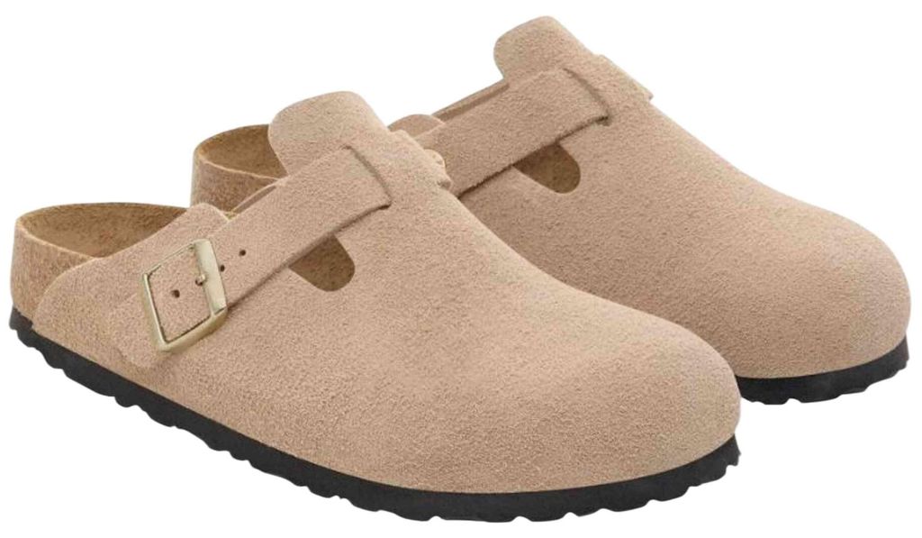 Sabots Birkenstock Boston Suede Estrecho pour Uni Image du produit 