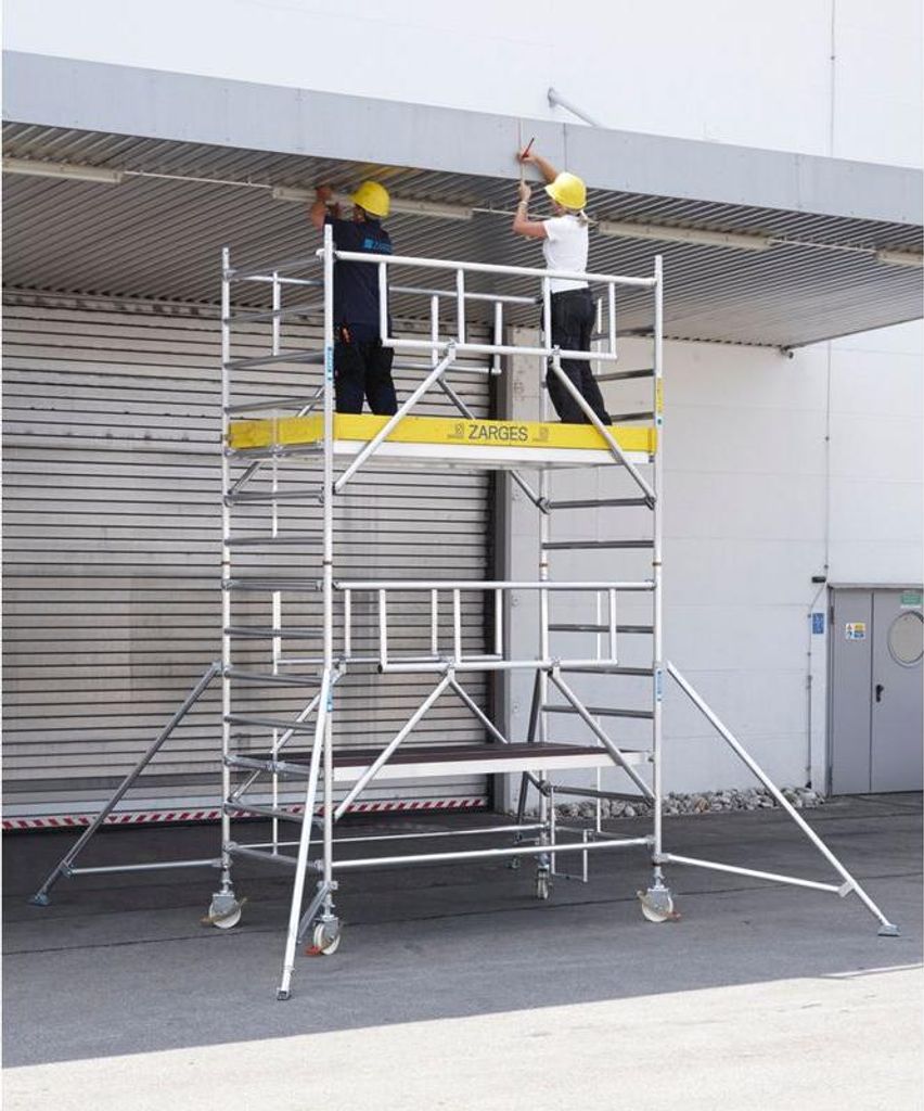 ZARGES Multitower S-PLUS 2T - Fahrgerüst Ausleger Arbeitshöhe 11,20 m 52506