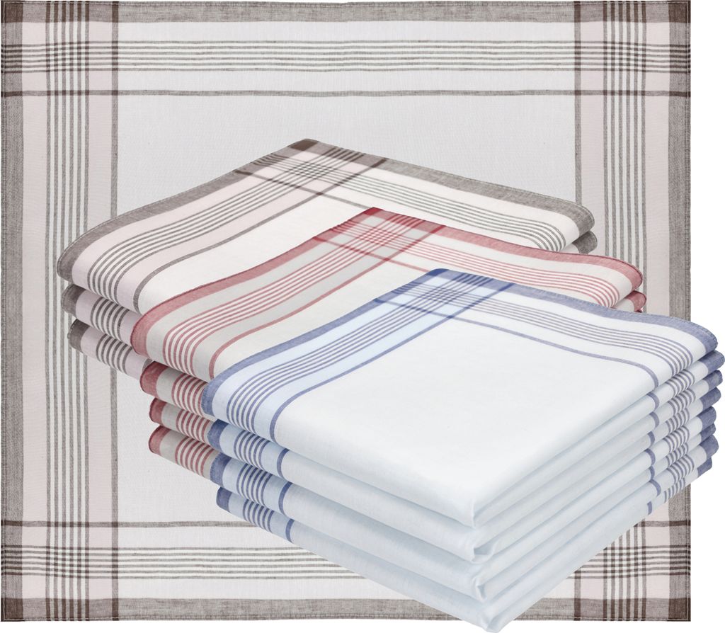 Betz 12 Stück Herren Stoff Taschentücher 40x40 cm PRIME Produktbild 