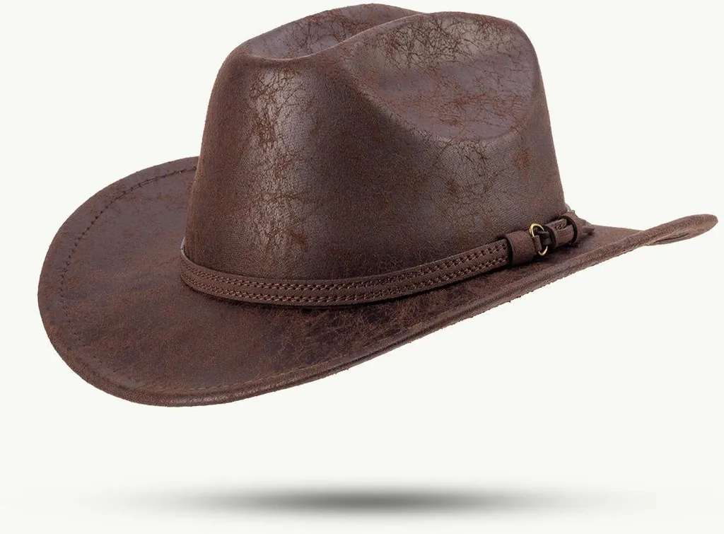 Cappello Scippis Ironwood - Robusto cappello in poliestere con un autentico look in pelle