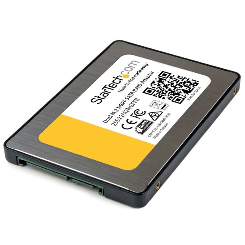 Installer deux SSD M.2 dans un emplacement SATA avec fonction RAID Miroir