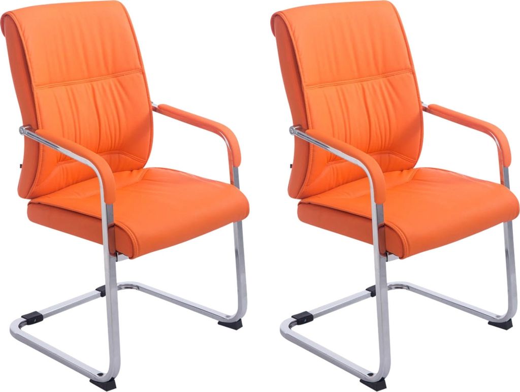 2er Set Freischwinger XXL HLO-CP98 orange