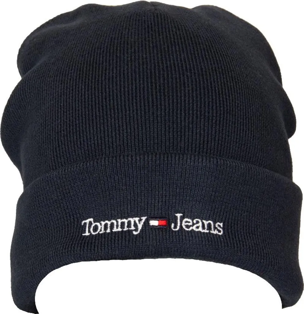 Bonnet Tommy Jeans TJW Sport Beanie AW0AW15473 en Coton Mélangé - Unica