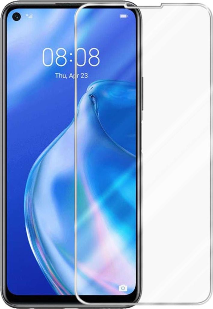 Cadorabo Schutzfolie für Huawei P40 LITE 5G / NOVA 7 SE in KRISTALL KLAR Gehärtetes Tempered Display-Schutzglas Panzerfolie