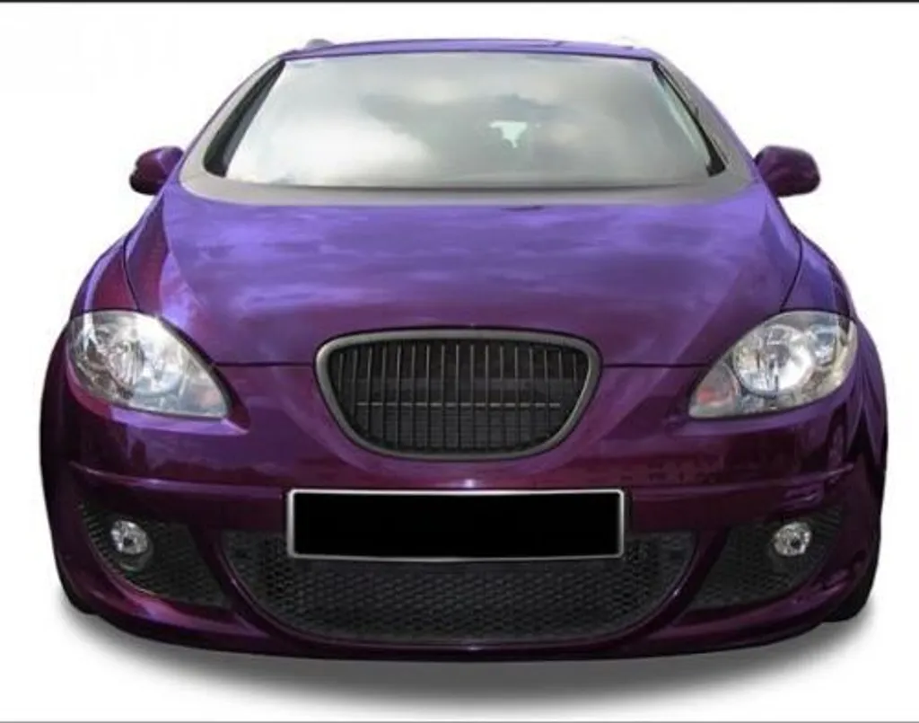 Grille Calandre Seat Leon 1P Altea sans Logo - Remplace Grille Cassée Noir