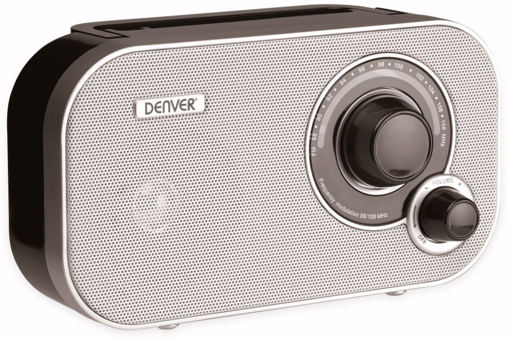 Denver TR-51 UKW Retro Radio, analog, Netz- & Produktbild 