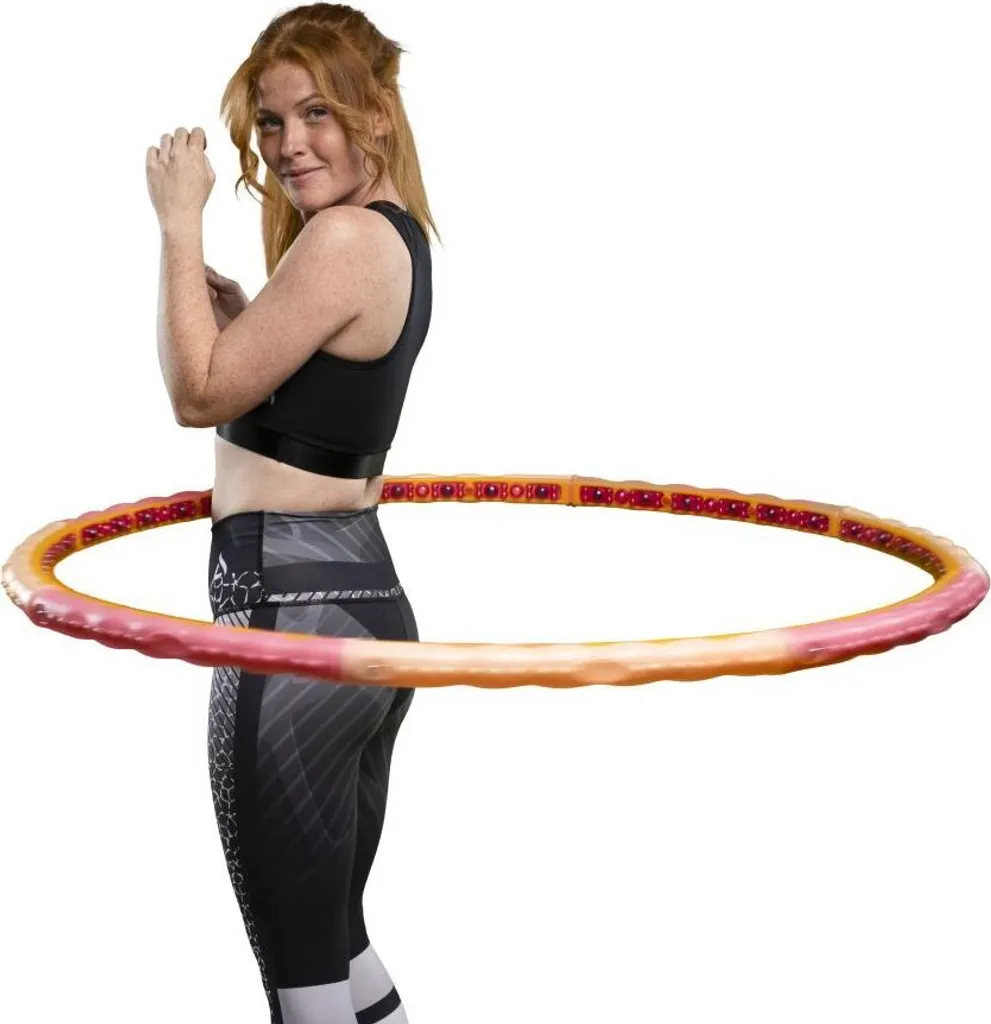 Hula Hoop Hoopomania Action Hoop 1.6kg avec 24 aimants de massage