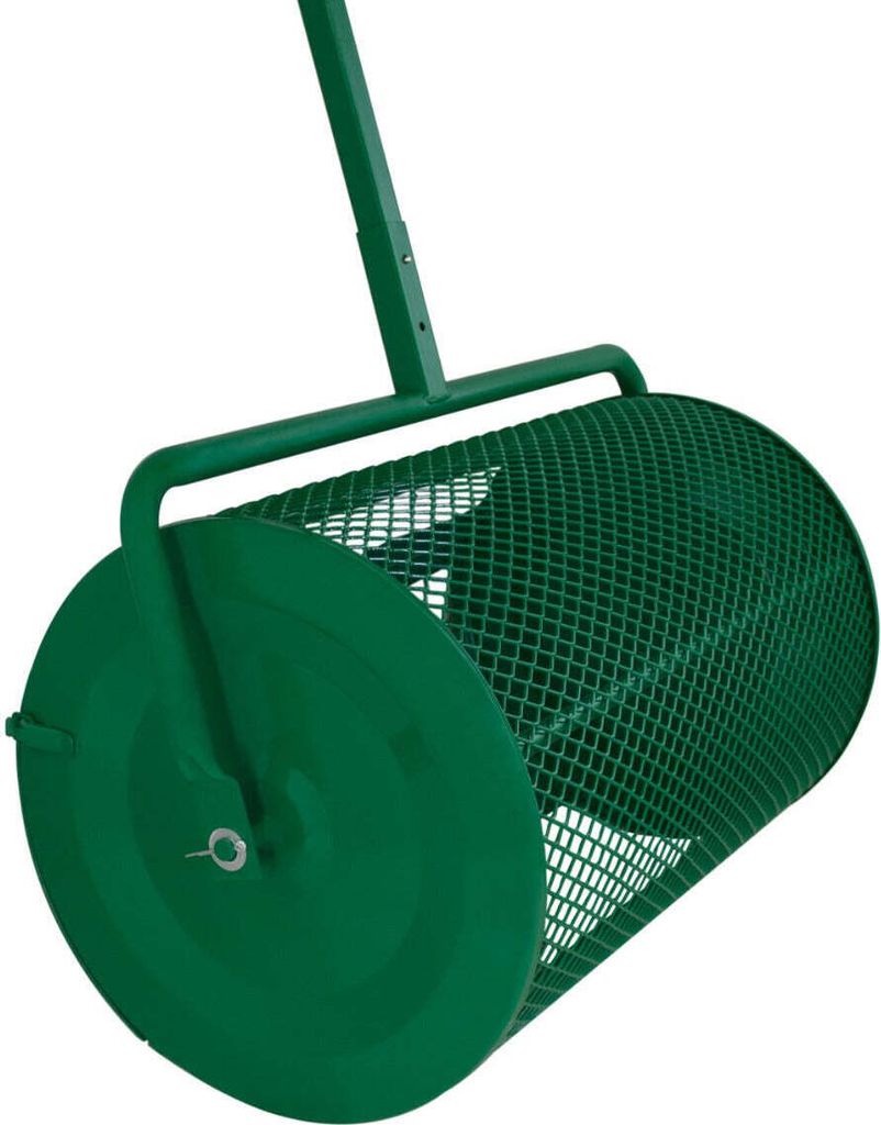 VEVOR Saatgutstreuer 67cm - Verstellbarer Kompoststreuer Für Garten & Rasen