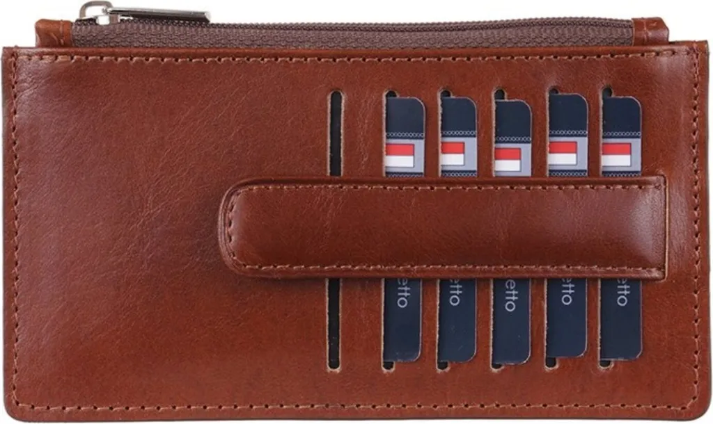 Portefeuille compact anti-piratage RFID avec compartiment billets - 2