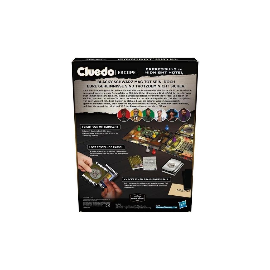 Cluedo Erpressung im Midnight Hotel Produktbild 3