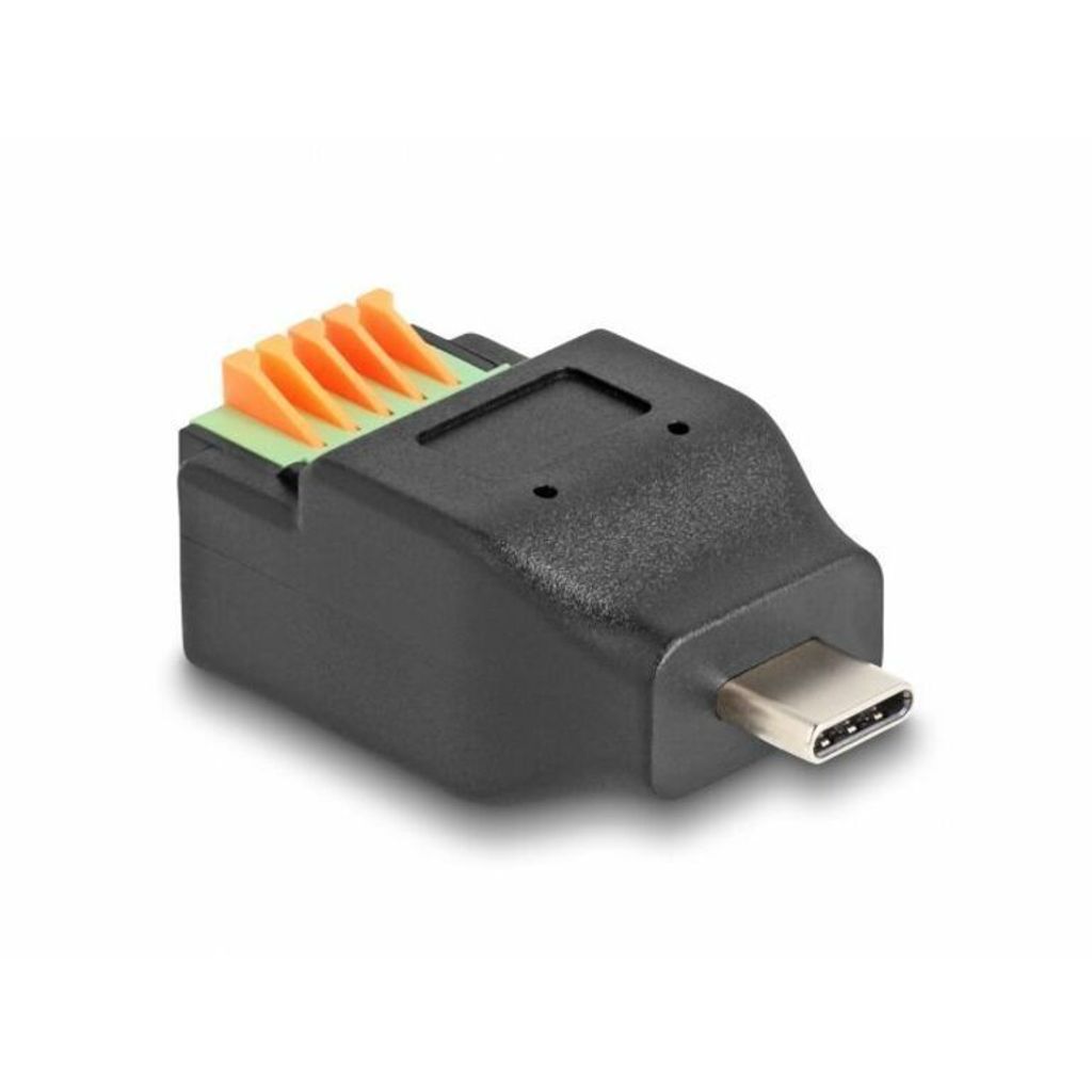 DELOCK USB Type-C 2.0 St > Terminalblock Adapter