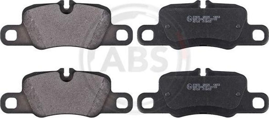 A.B.S. 37820 Bremsbelagsatz, Scheibenbremse OE 97035294902 kompatibel mit 911, Cayenne, Panamera