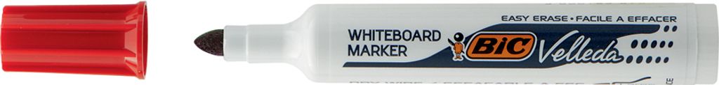 BIC Whiteboard-Marker Velleda 1711, Rundspitze, rot (5103481)