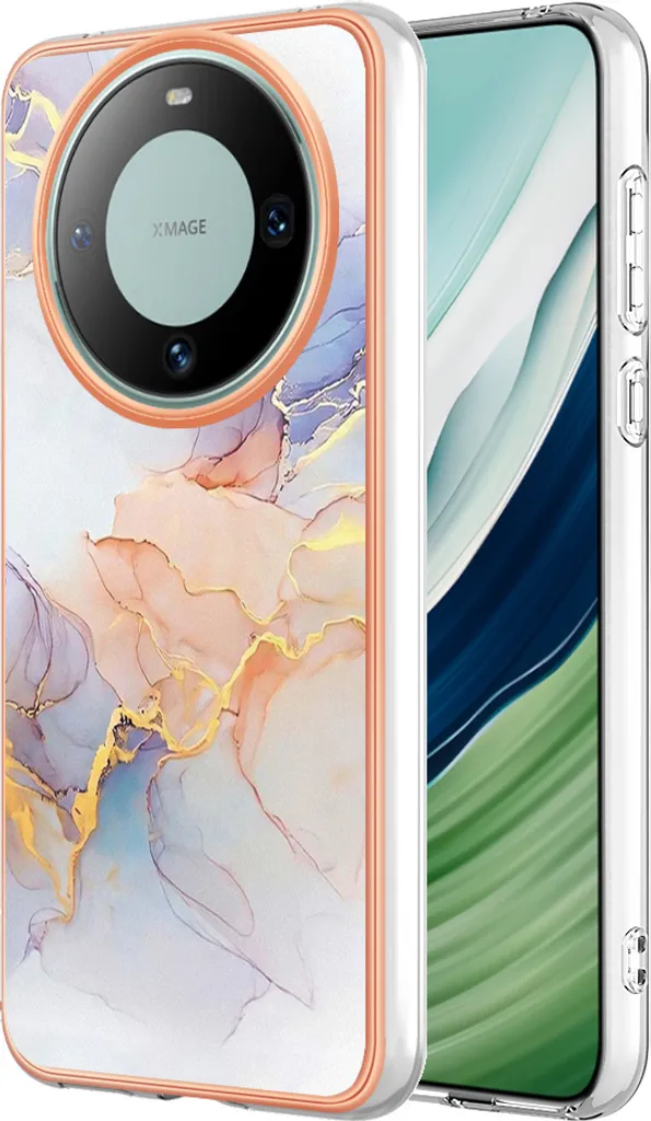 Custodia Antiurto Huawei Mate 60 in TPU Silicone Grigio | Massima Tenuta