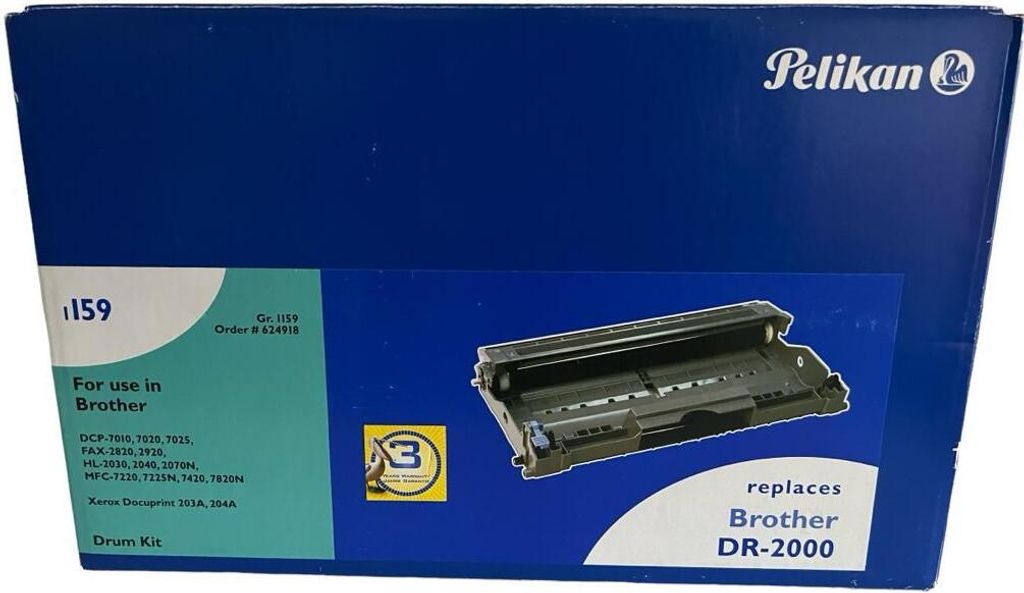 Pelikan Drum Kit DR-2000, 12000 Seiten, Laserdrucken, Schwarz