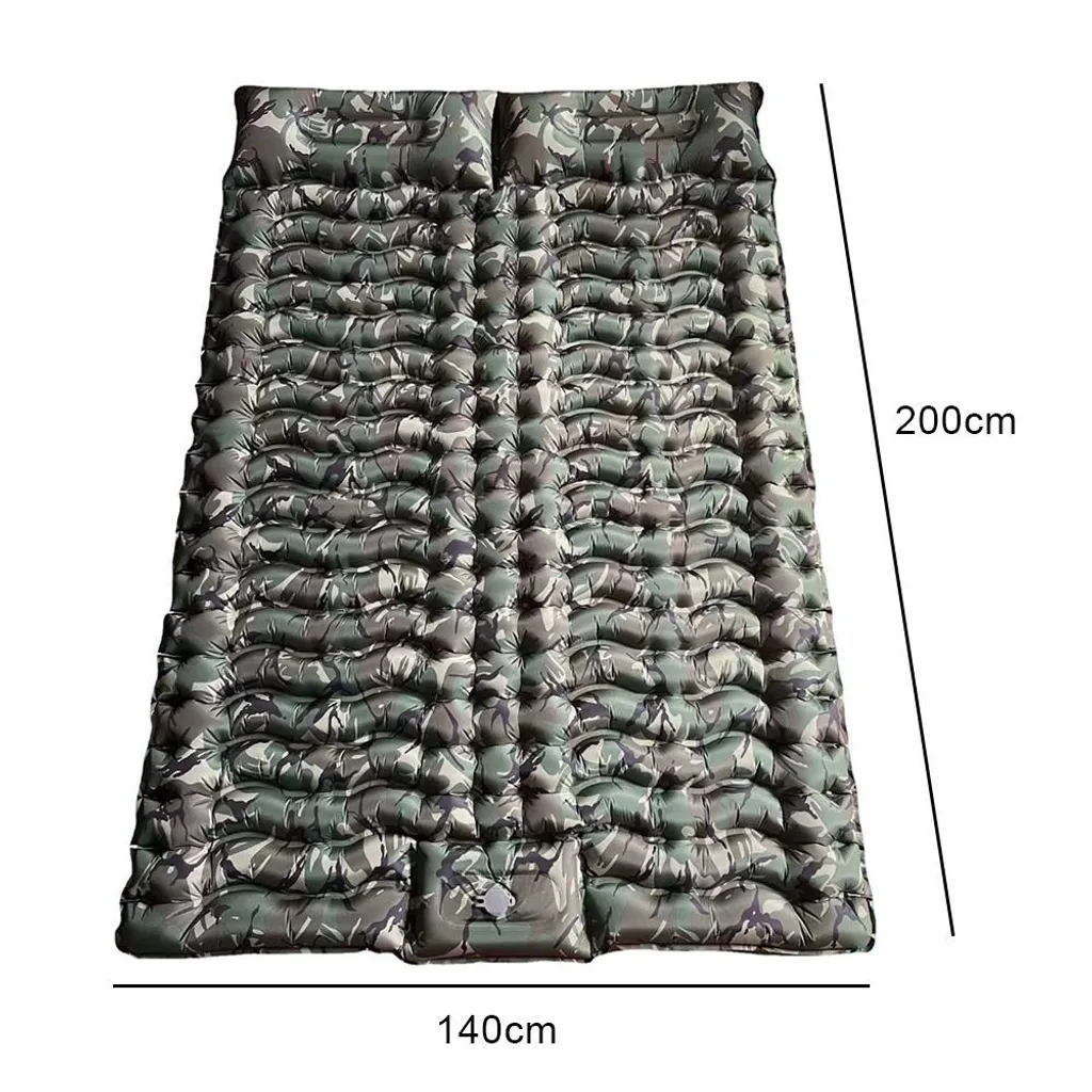 Matelas de sol autogonflant double avec isolation thermique renforcée - 13